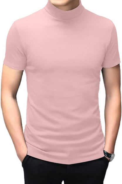 Mens Short Sleeve Slim Fit Top