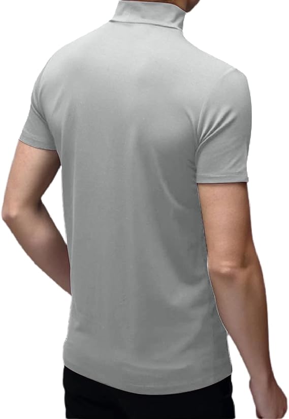 Mens Short Sleeve Slim Fit Top
