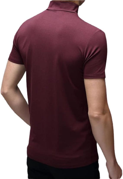 Mens Short Sleeve Slim Fit Top