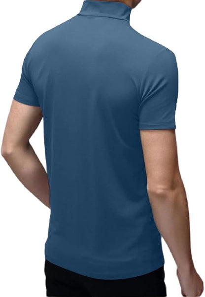 Mens Short Sleeve Slim Fit Top