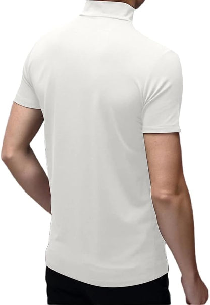 Mens Short Sleeve Slim Fit Top
