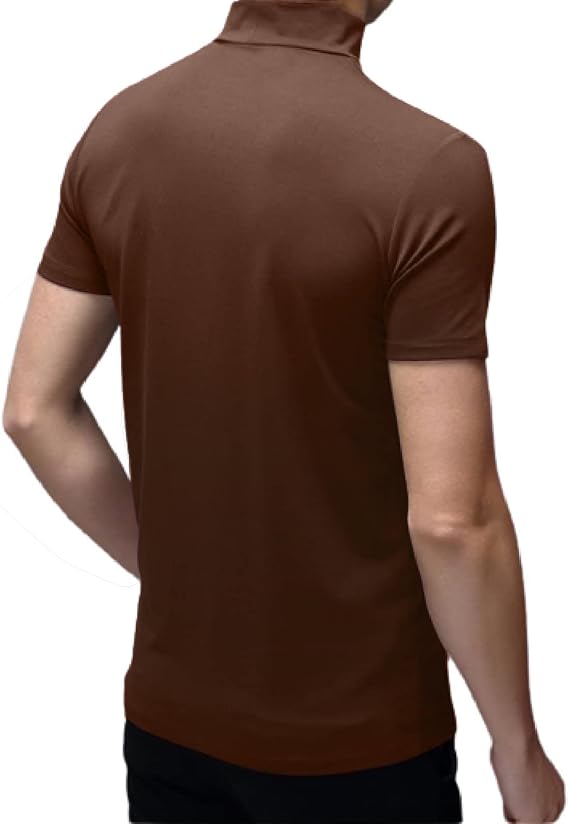 Mens Short Sleeve Slim Fit Top