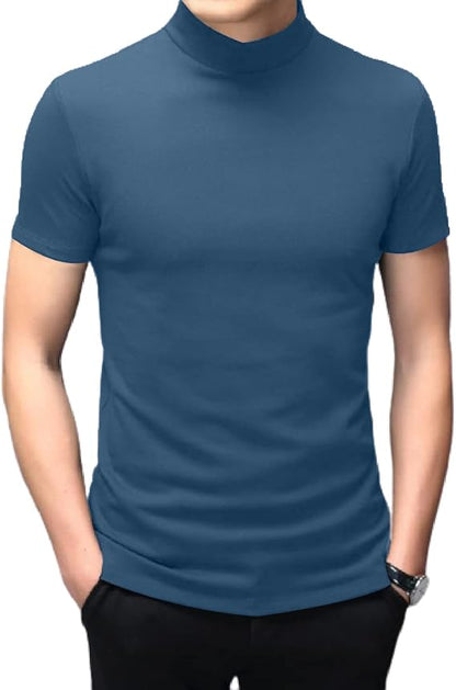 Mens Short Sleeve Slim Fit Top