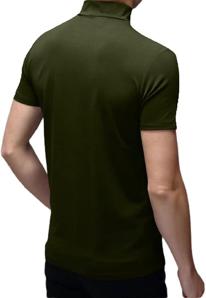 Mens Short Sleeve Slim Fit Top