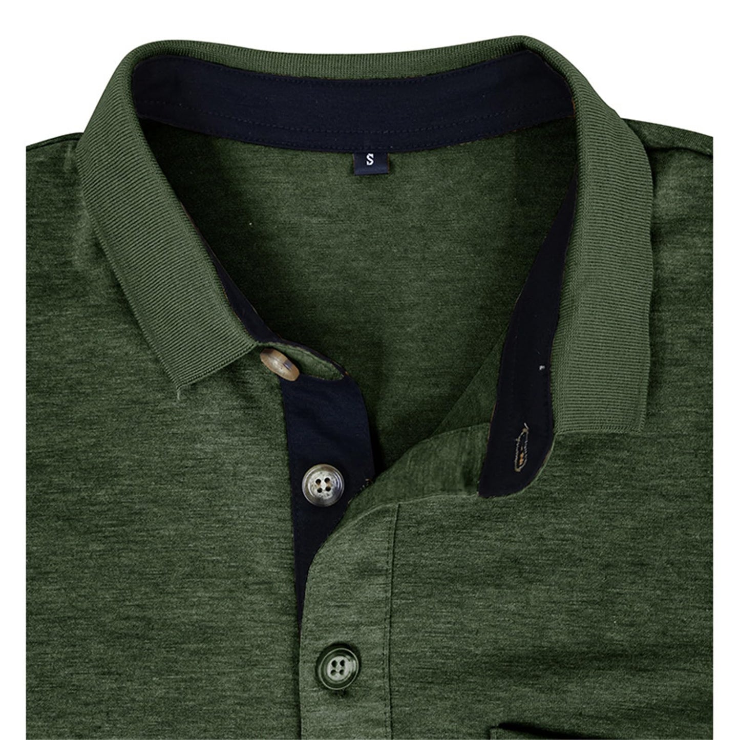 Mens Short Sleeve with Pocket Polo