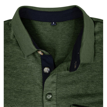 Mens Short Sleeve with Pocket Polo