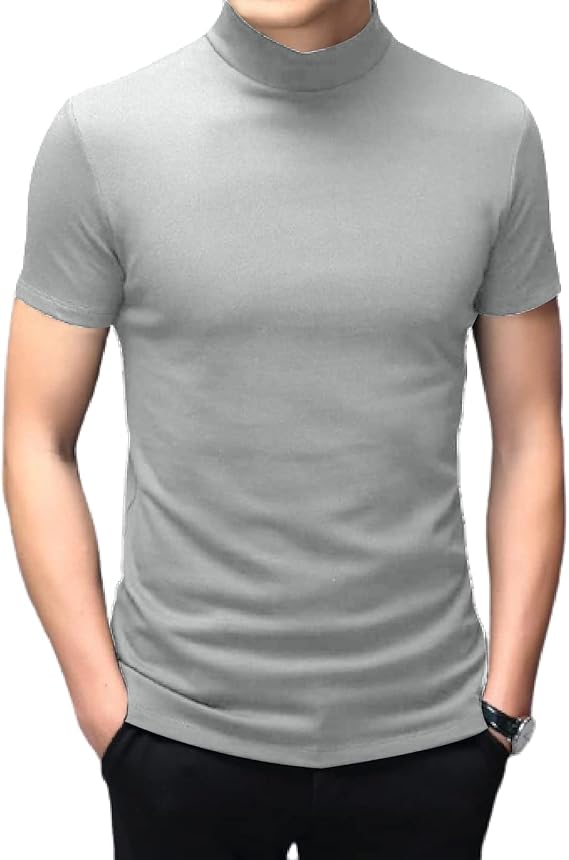 Mens Short Sleeve Slim Fit Top