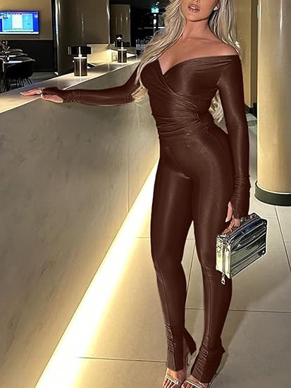 Off Shoulder Tops Flared Pant Sets