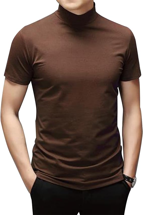 Mens Short Sleeve Slim Fit Top