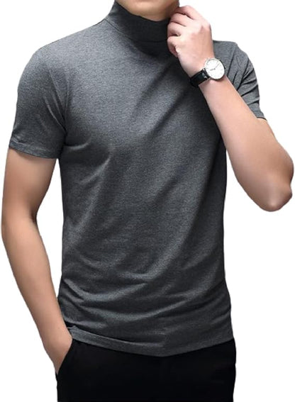 Mens Short Sleeve Slim Fit Top