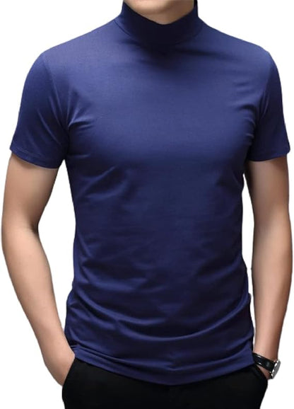 Mens Short Sleeve Slim Fit Top