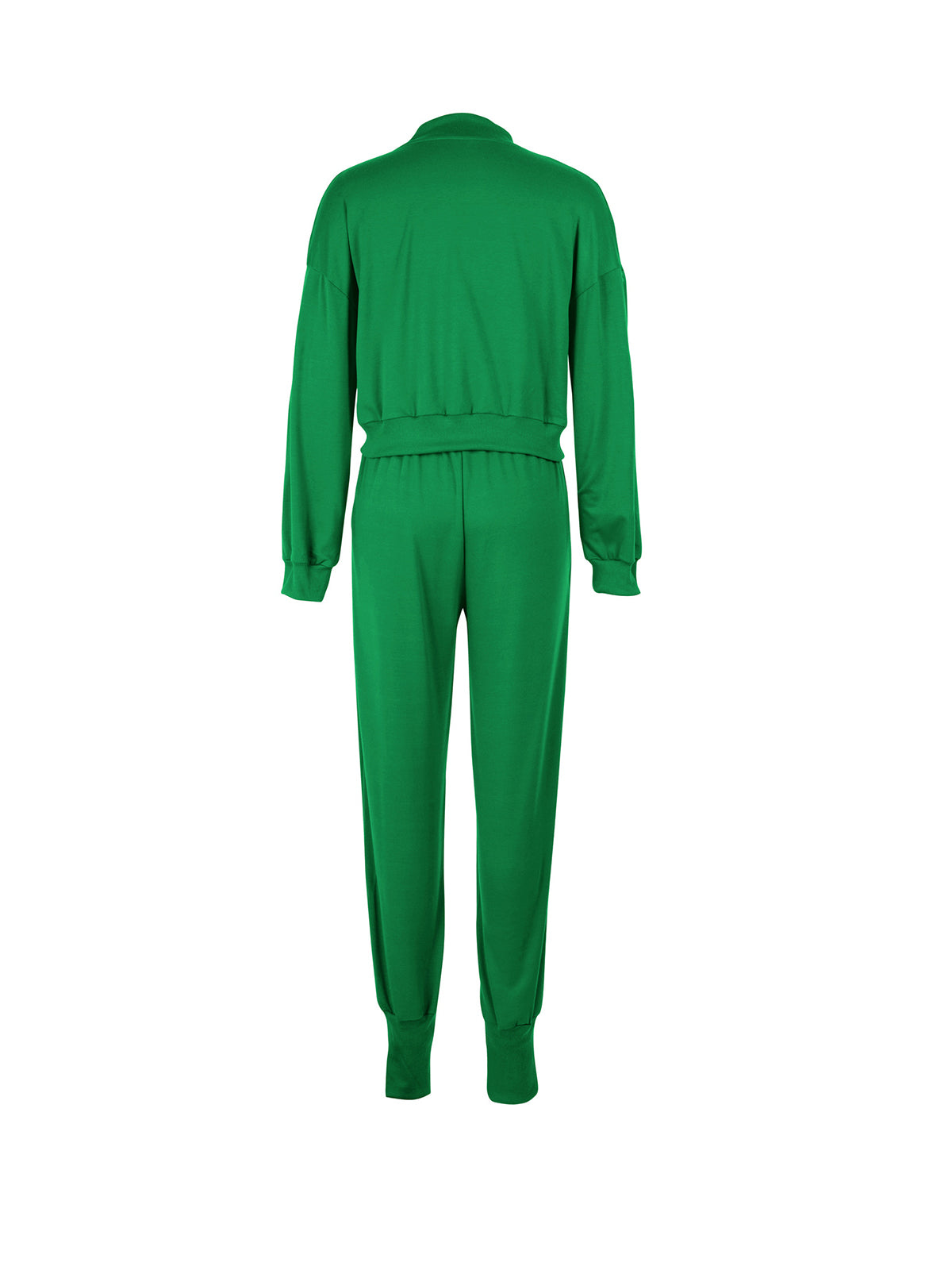 Zipper Hollow Out Jogging Sets