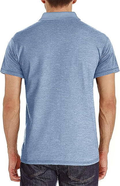 Mens Short Sleeve with Pocket Polo