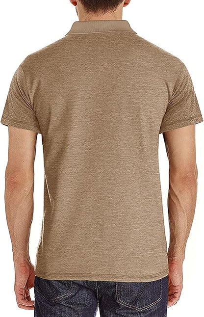 Mens Short Sleeve with Pocket Polo