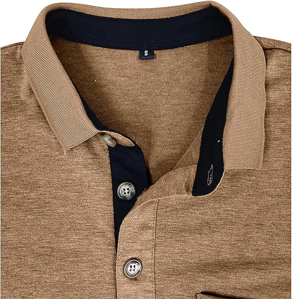 Mens Short Sleeve with Pocket Polo