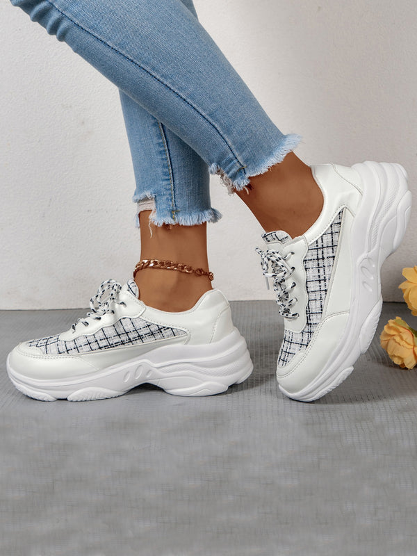 Patchwork Chunky Sneaker