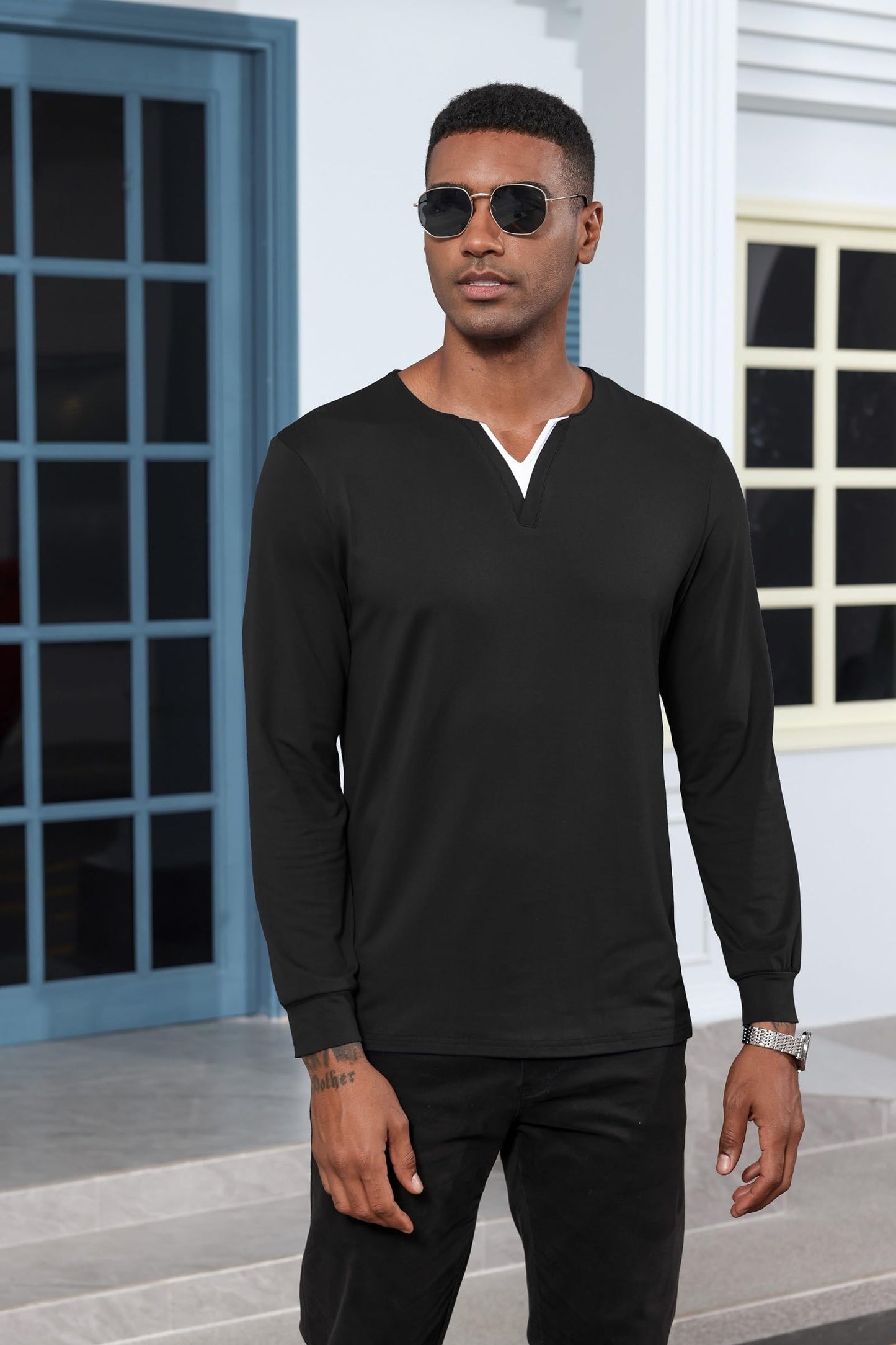 Mens Long Sleeve Cotton Shirts