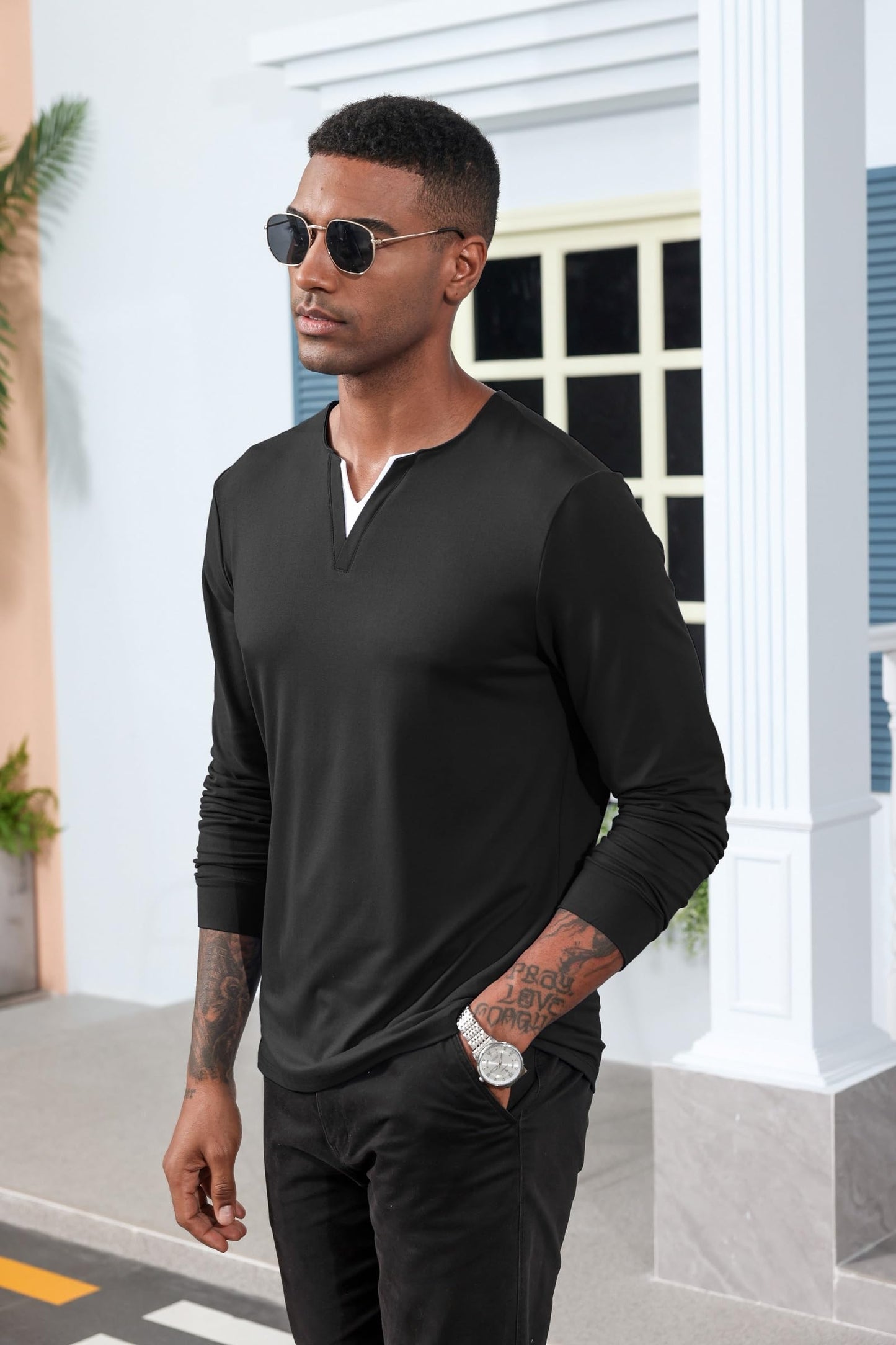 Mens Long Sleeve Cotton Shirts