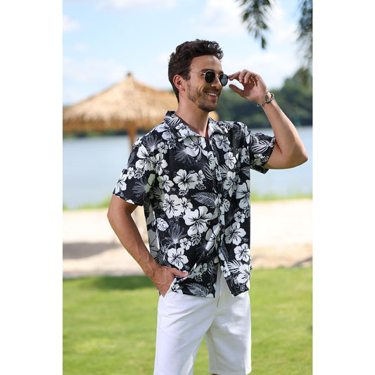 Mens Floral Button Down Shirts