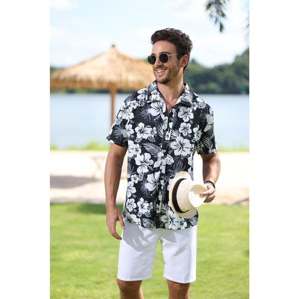 Mens Floral Button Down Shirts