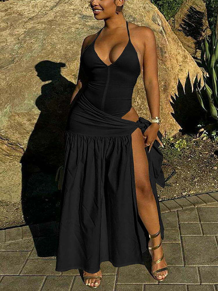 2 Piece Beach Maxi Skirt Sets