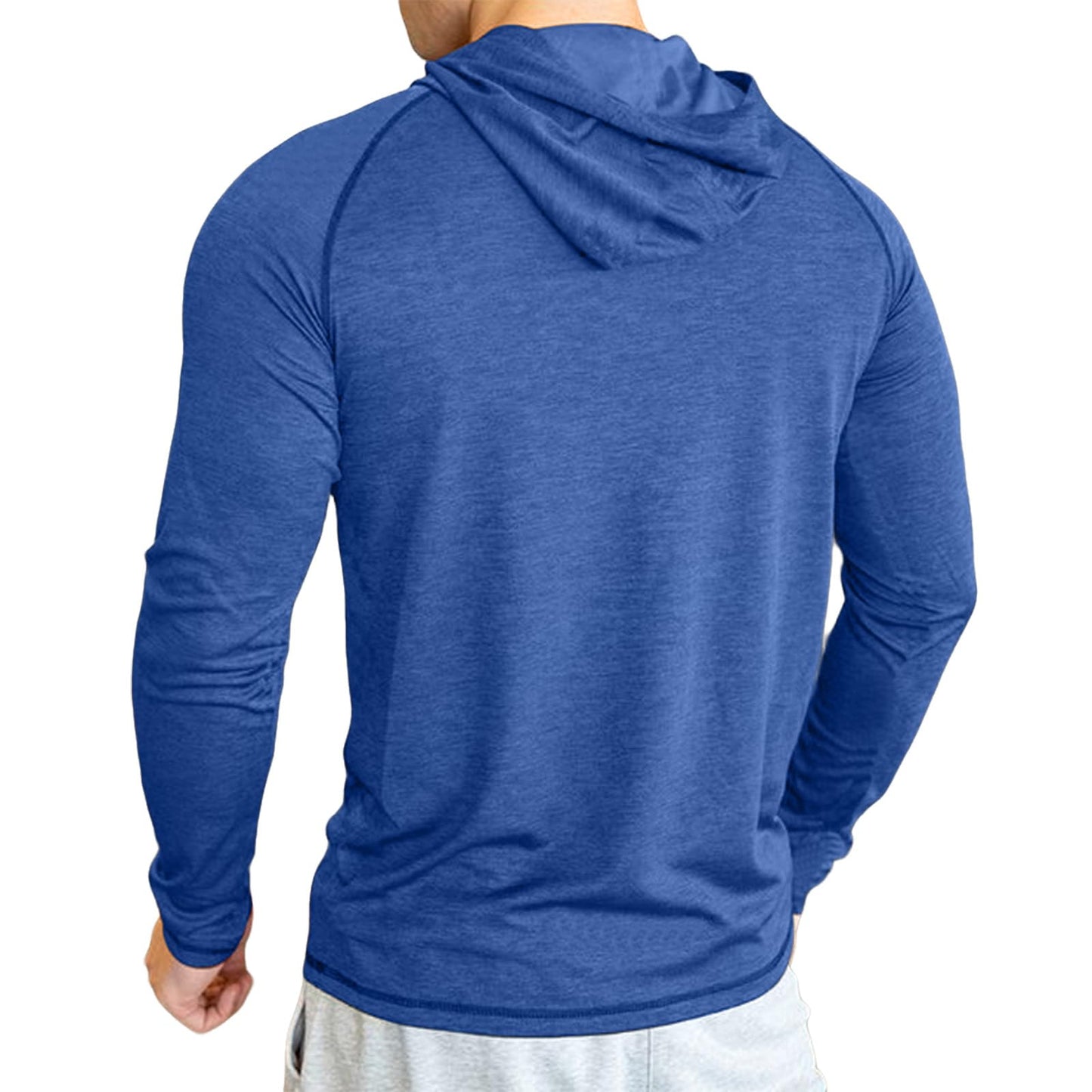 Mens Workout Slim FIt Pullover