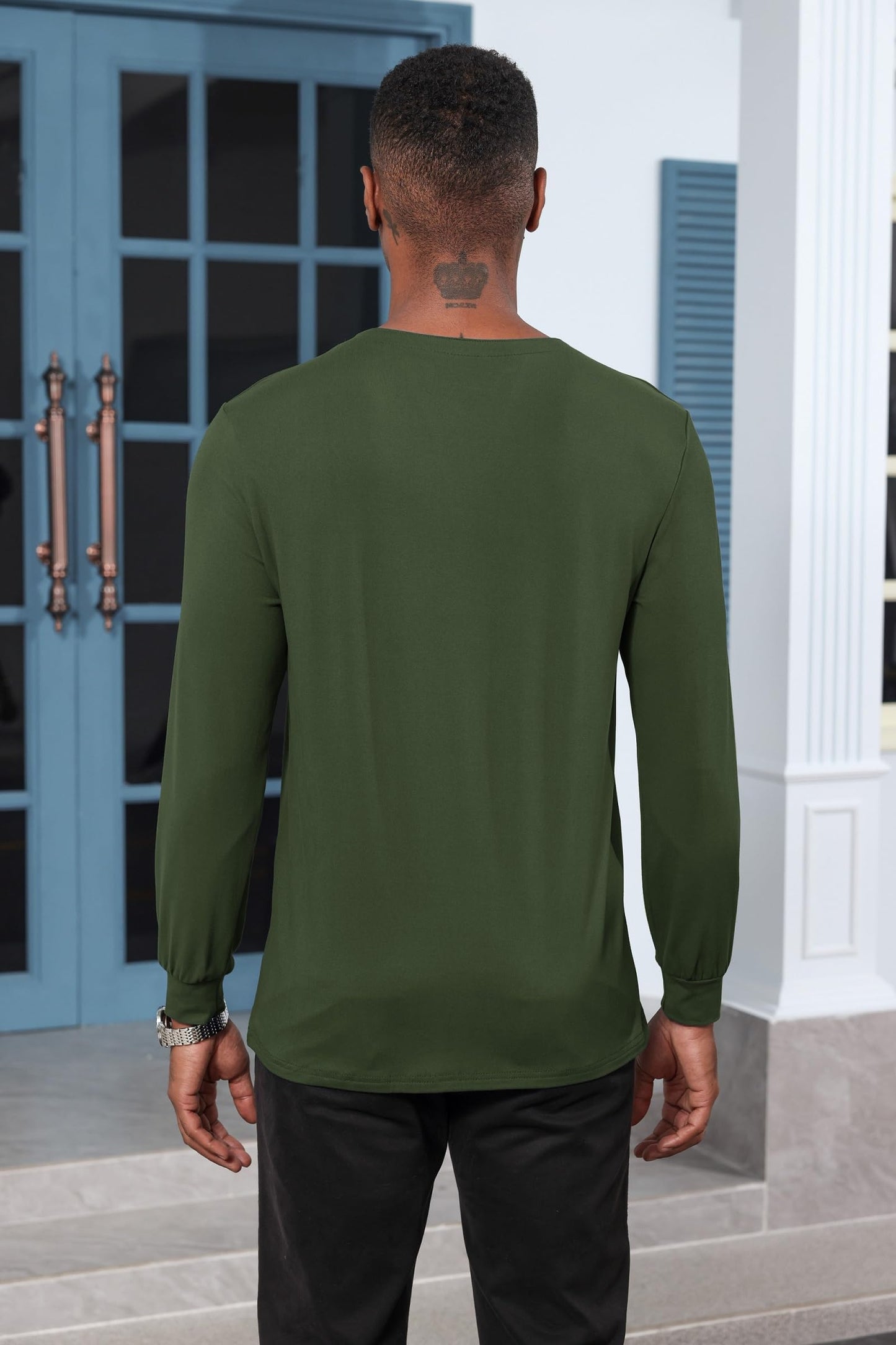 Mens Long Sleeve Cotton Shirts