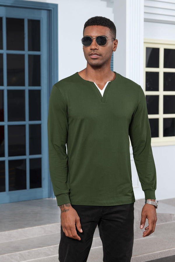 Mens Long Sleeve Cotton Shirts