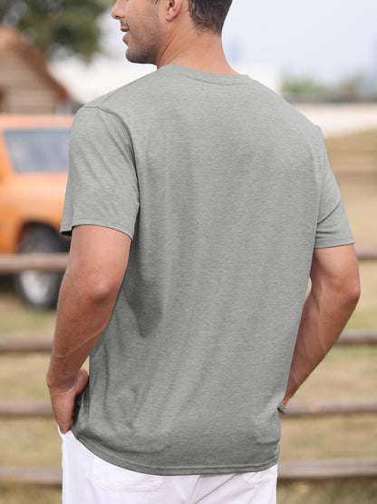Mens Short Sleeve Henley Shirts