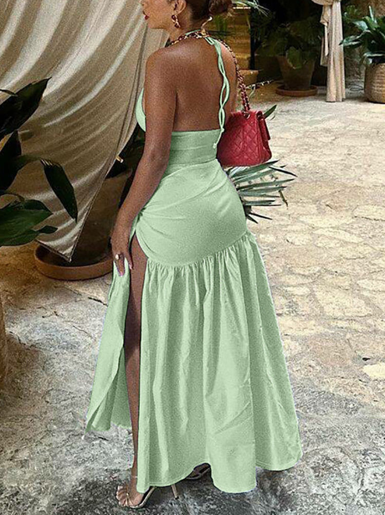 2 Piece Beach Maxi Skirt Sets