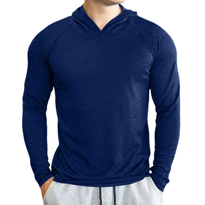 Mens Workout Slim FIt Pullover