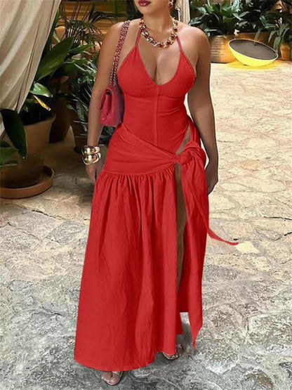 2 Piece Beach Maxi Skirt Sets