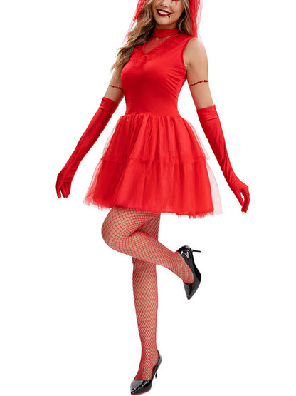 Halloween Costume Ghost Bride Dress