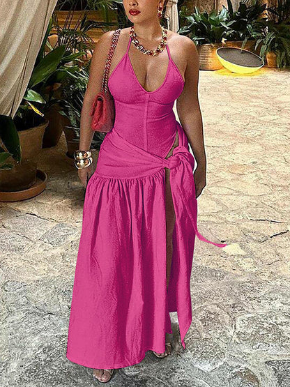 2 Piece Beach Maxi Skirt Sets