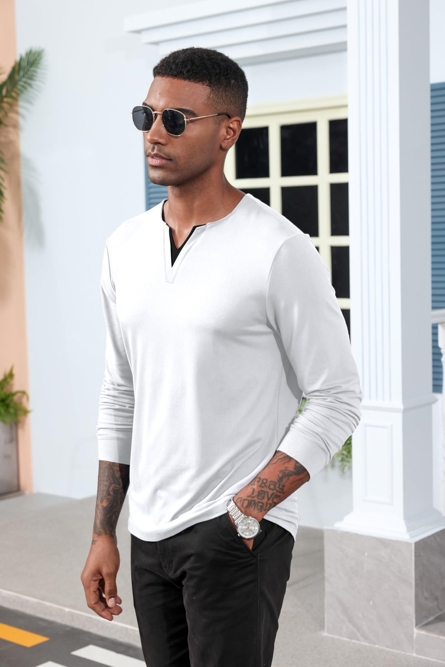 Mens Long Sleeve Cotton Shirts