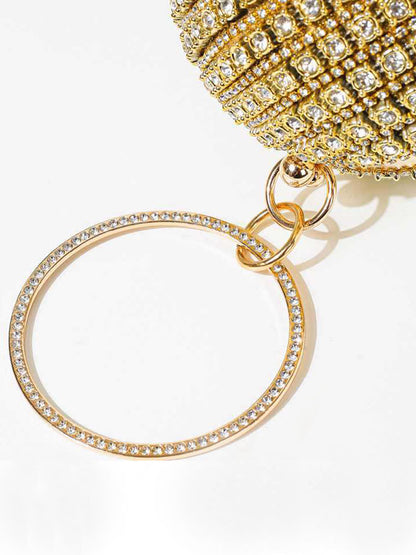 Bolsos de bolas con borlas de diamantes de imitación