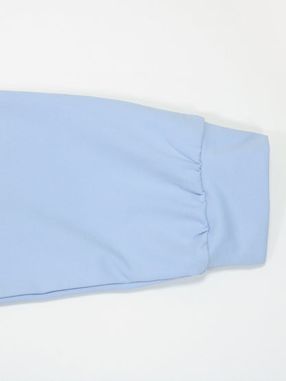 Two Piece Hoodie Crop Top Skirt Set