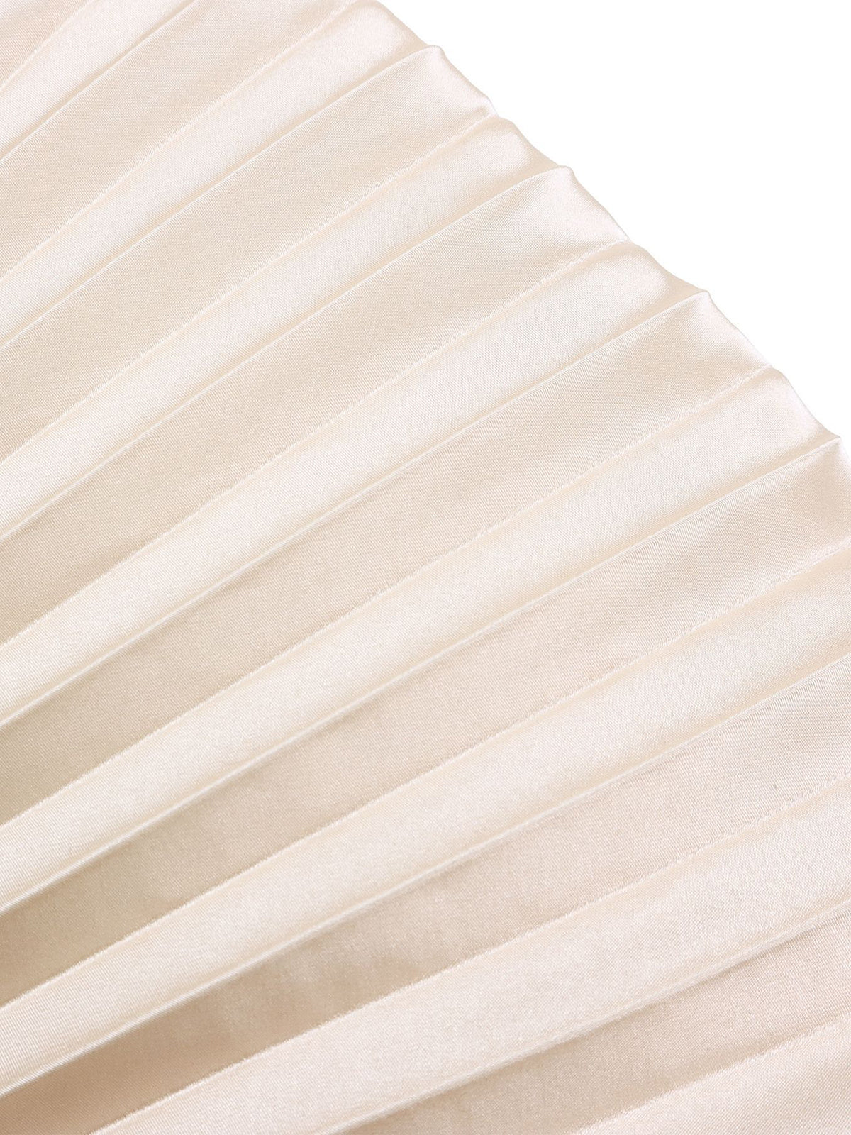 Solid Color Loose Strap Beach Pleated Dress