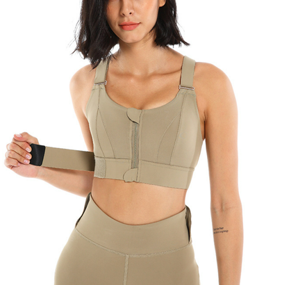 Plus Size High Impact Velcro Sports Bra