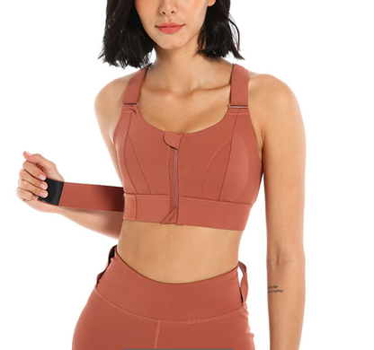 Plus Size High Impact Velcro Sports Bra