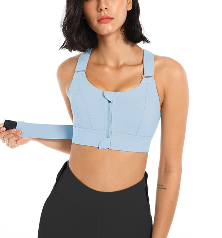 Plus Size High Impact Velcro Sports Bra