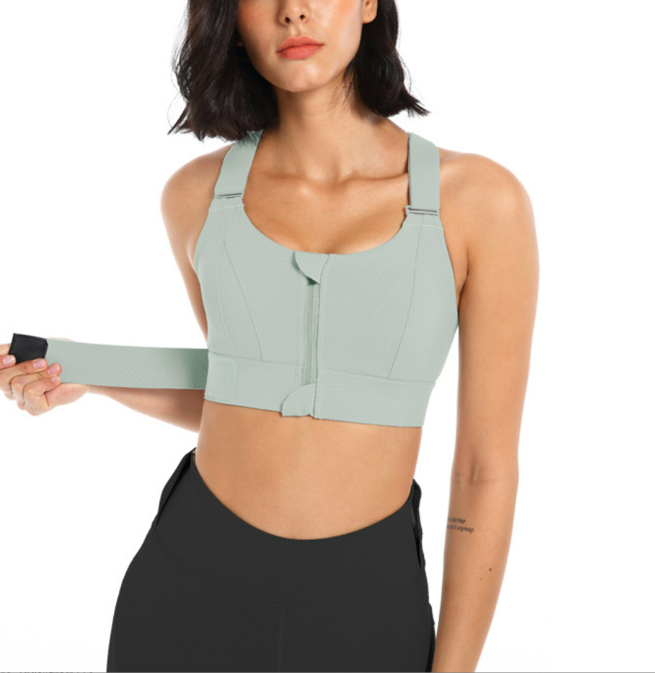 Plus Size High Impact Velcro Sports Bra