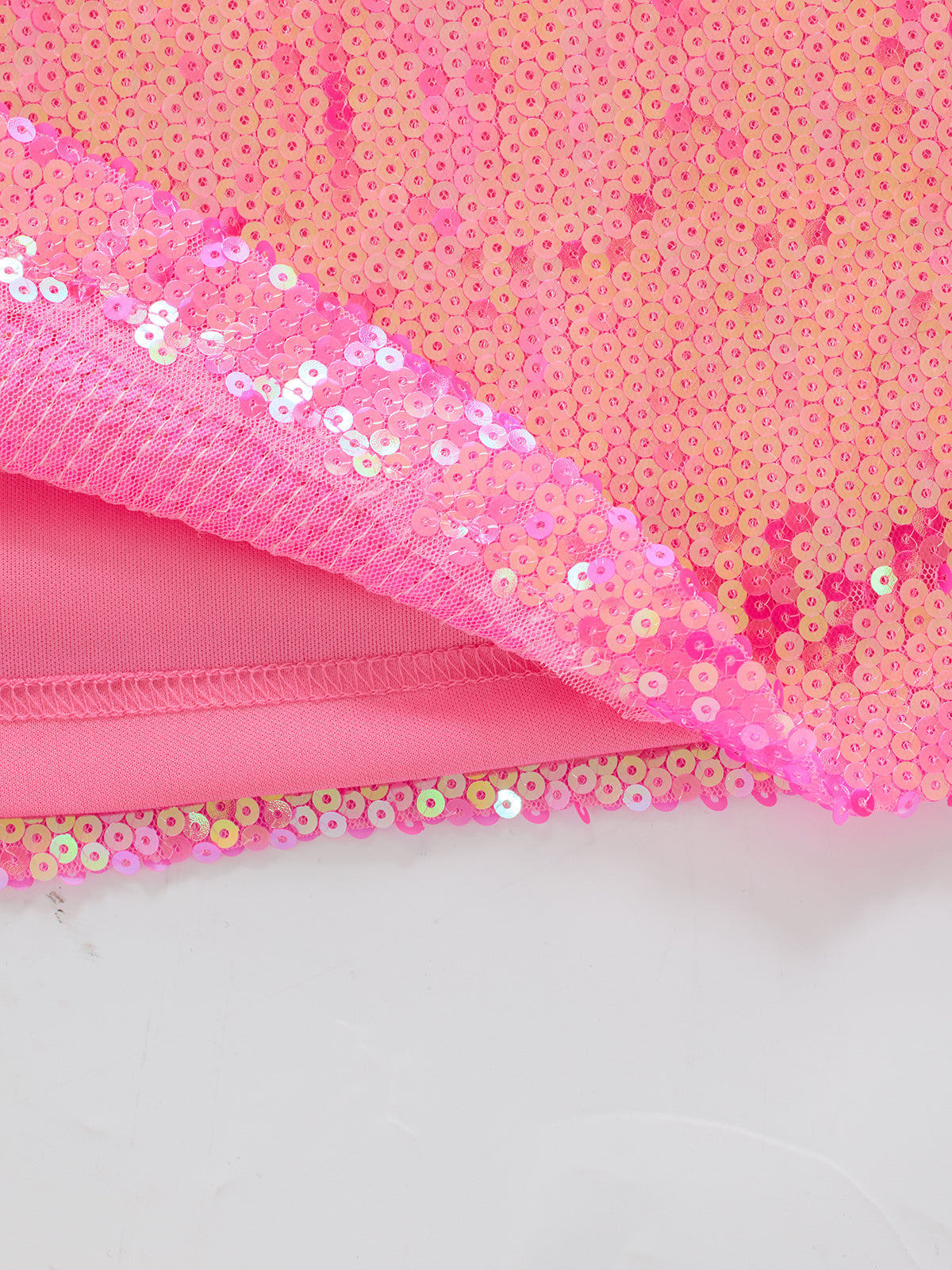 Sparkly Sequin T-Shirt Mini Dress