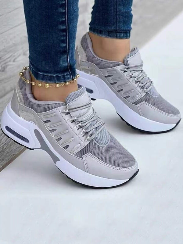 Patchwork Mesh Breathable Soprt Sneaker