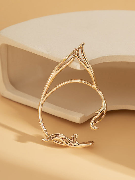 Minimalist Geometric Cut Out Ear Hooks