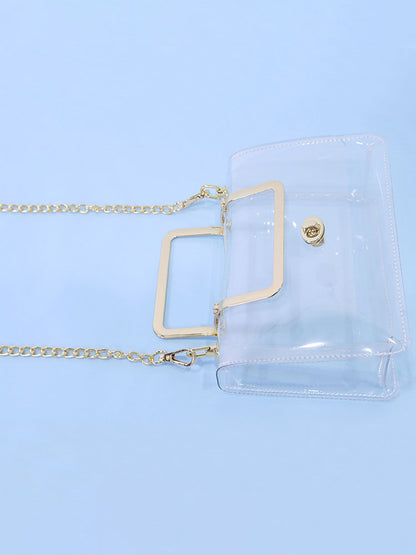Minimalist Transparent Crossbody Bags