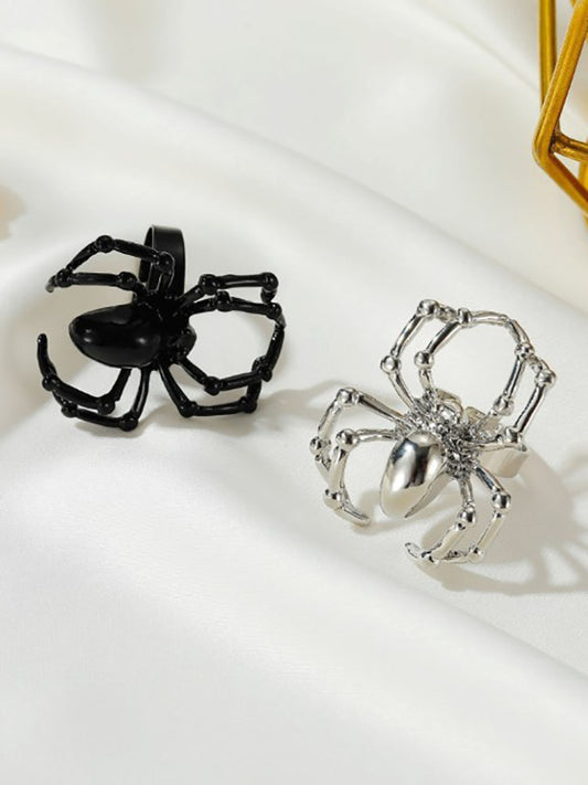 Anillo de dedo de araña simulada de Halloween